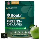BIOGREENS NUTRICORE+ 7-in-1 Multivitamin Superfood with Spirulina, Chlorella, Prebiotics, Fiber & Adaptogens