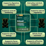 BIOGREENS NUTRICORE+ 7-in-1 Multivitamin Superfood with Spirulina, Chlorella, Prebiotics, Fiber & Adaptogens