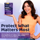 BIORENEW+ NAD & Resveratrol– Advanced Cellular Longevity Formula